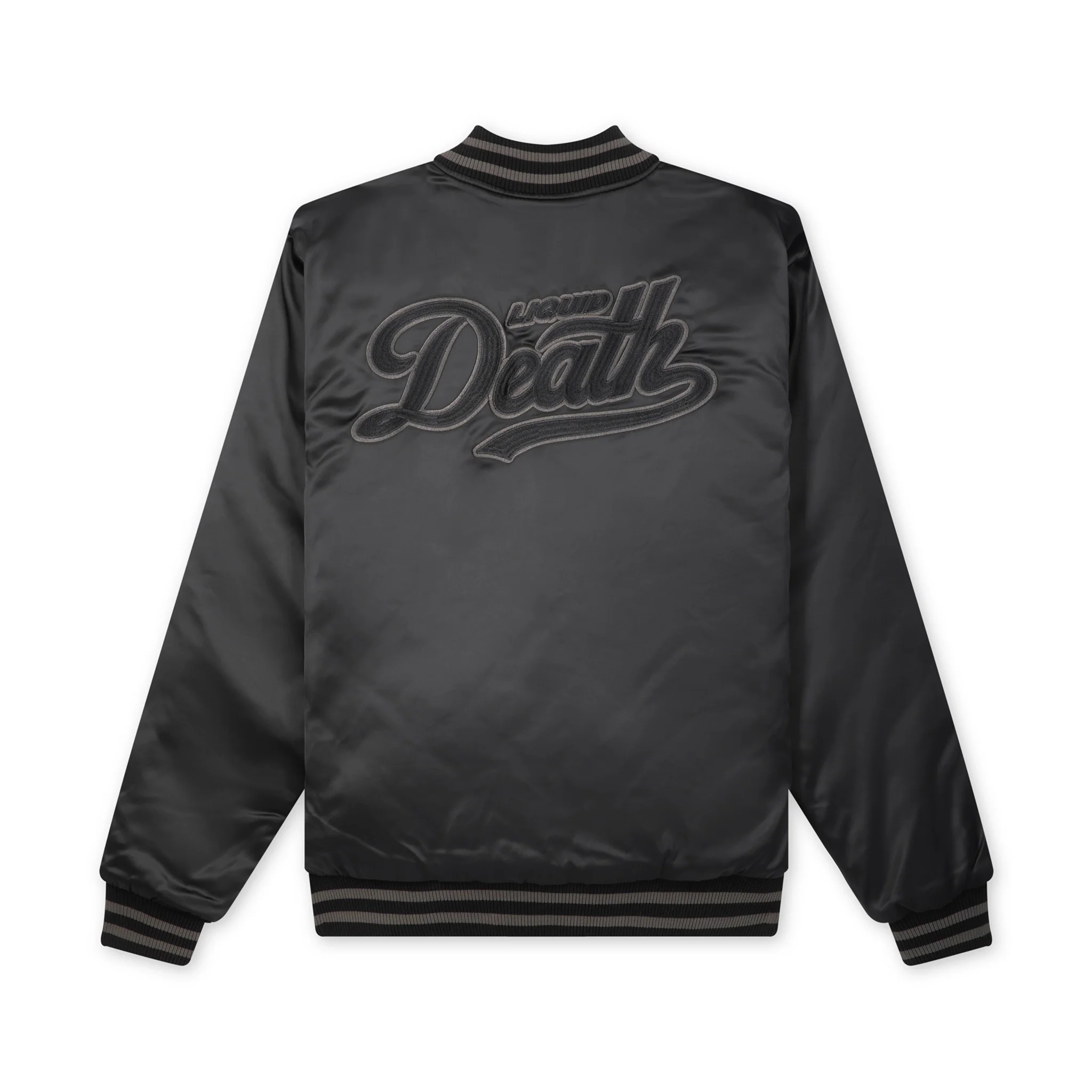 Team Death Satin Bomber Jacket